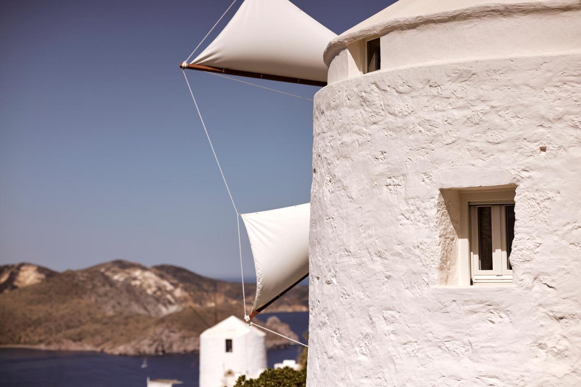 Windmill Karamitsos Since 1859 Leilighet Tripití Eksteriør bilde